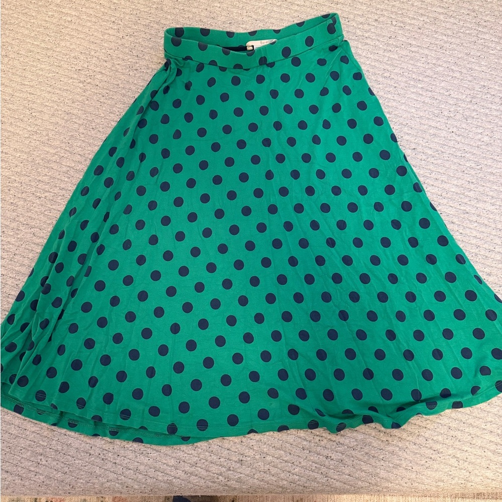 Boden jersey midi skirt